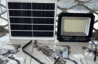 Purchase Sukhig 300watts Solar Flood Light With 25watts Solar Panel Available Anywhere In Nigeria
