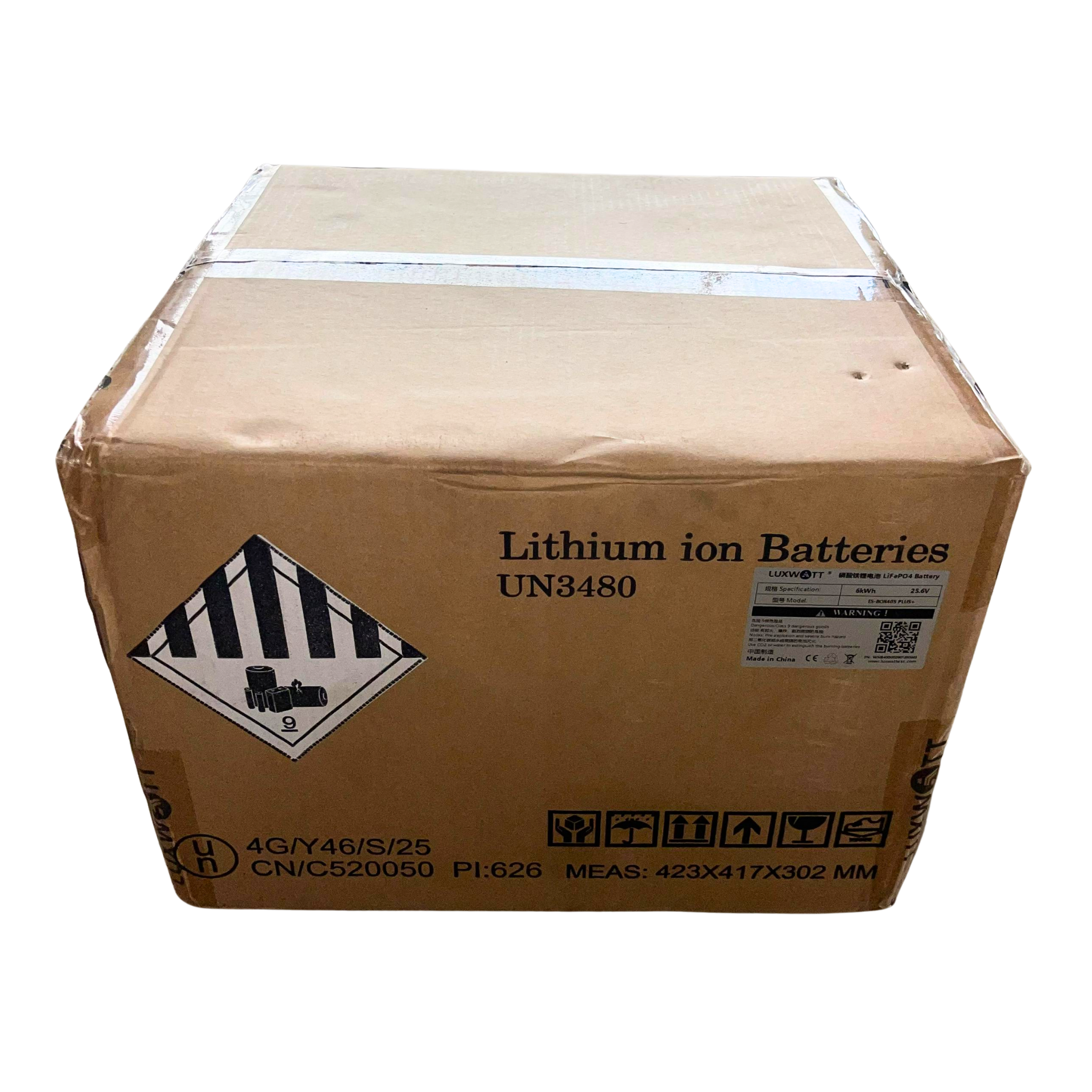 Luxwatt 6KWh24V Lithium Battery.