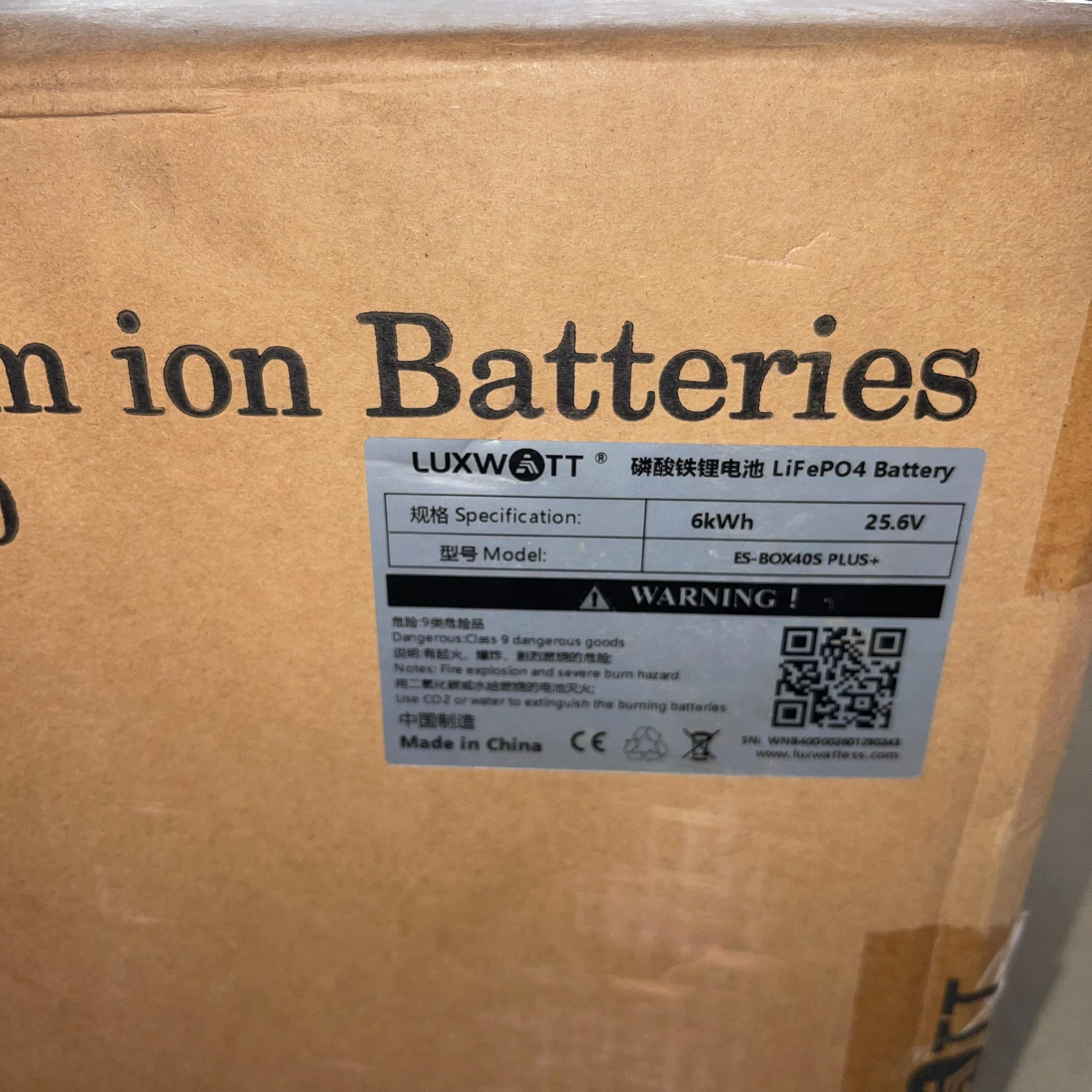 Luxwatt 6KWh24V Lithium Battery......