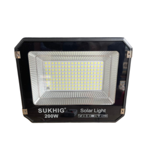 SUKHIG 200Watts Solar Flood Light with Solar Panel