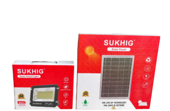 SUKHIG 200Watts Solar Flood Light with Solar Panel Available Anywhere In Nigeria
