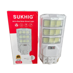 Sukhig 200watts All In One Solar Street Light