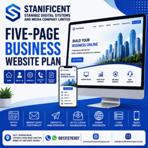 Five-Page Business Website Plan