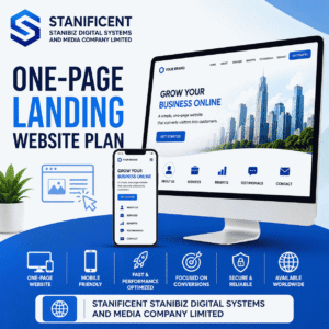 One-Page Landing Website Plan