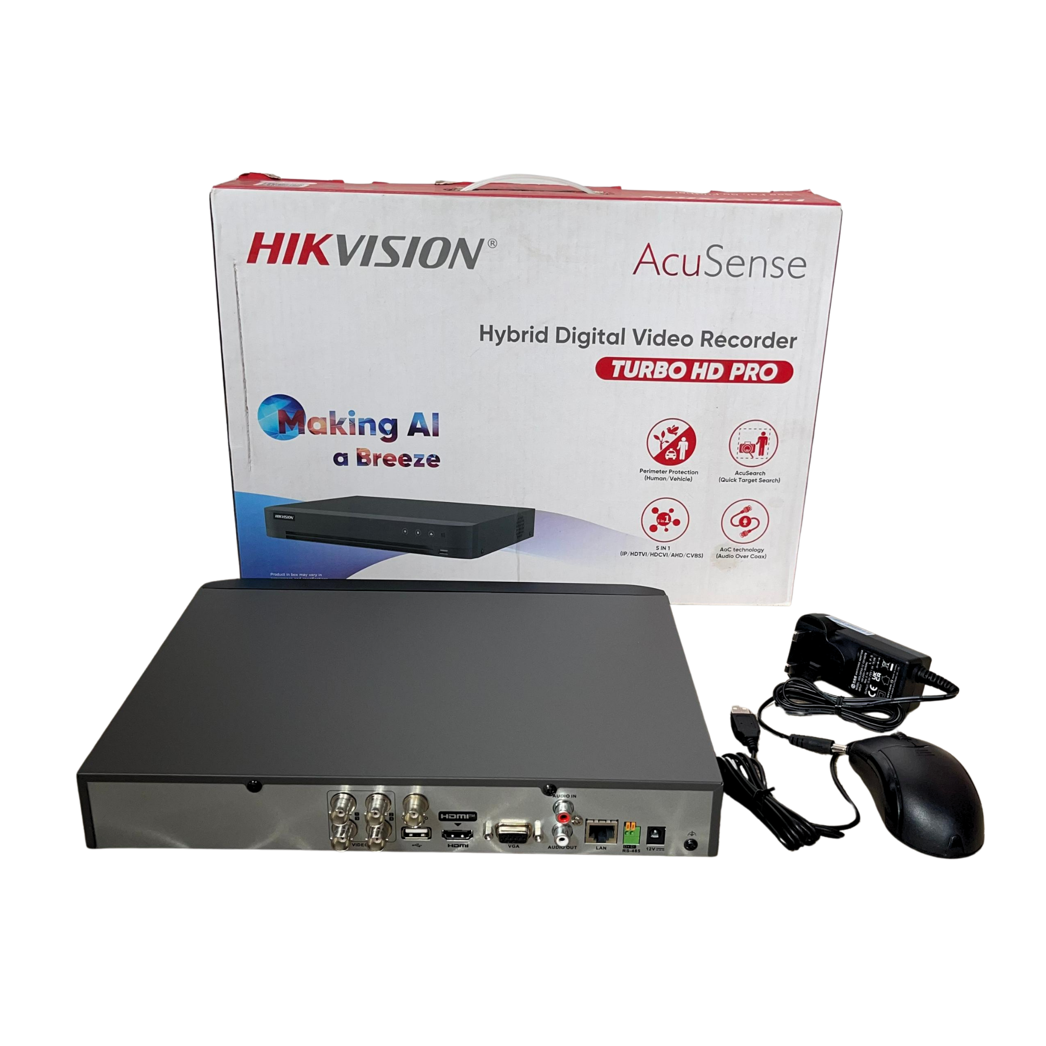 Hikvision 5MP 3K 4CH Turbo HD Two-Way Audio DVR