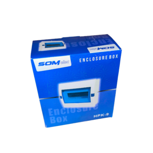 SOM Elec 9Way Breaker Enclosure Box