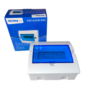 SOM Elec 9Way Breaker Enclosure Box