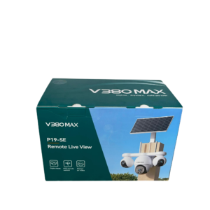 V380 Max P19SE 4G Triple Lens Solar 3-PTZ Big Outdoor Camera With Auto Tracking