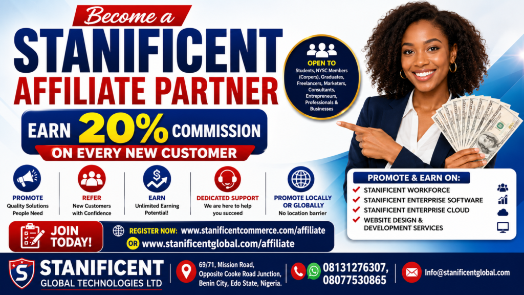 Stanificent Affiliate Program