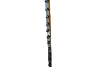 Purchase 40/40 12lines Black Aluminium Lightweight Pole (Single Phase) Available Anywhere In Nigeria