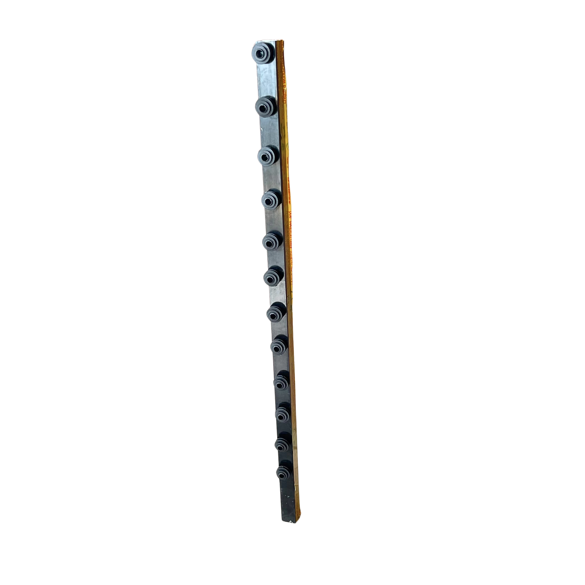 40 40 12lines Black Aluminium Lightweight Pole (Single Phase)
