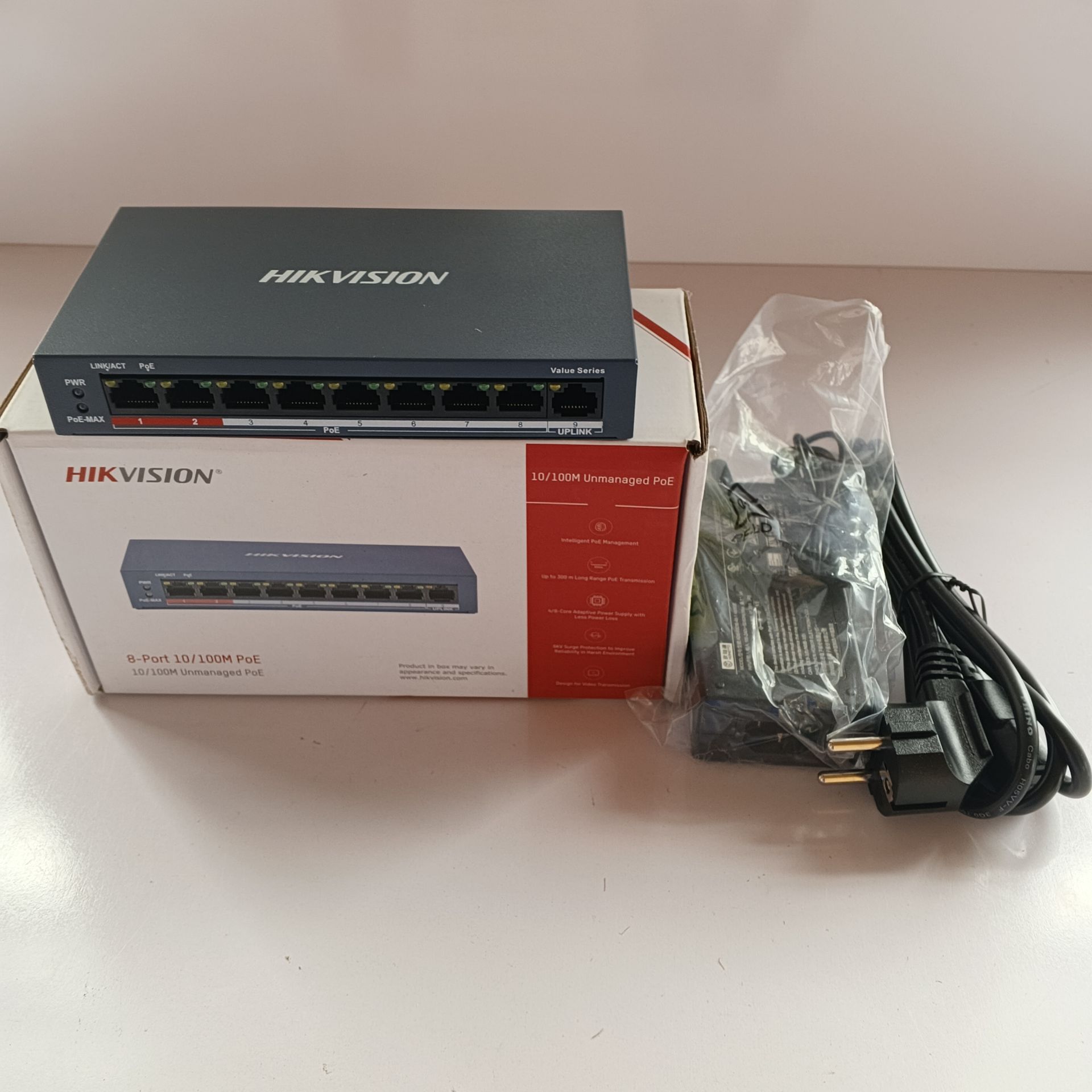 Hikvision 8port Unmanaged Poe Switch (5)