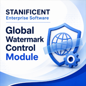 STANIFICENT Enterprise Software Global Watermark Control Module: 1-Year Per Device License