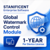 STANIFICENT Enterprise Software Global Watermark Control Module: 1-Year Per Device License