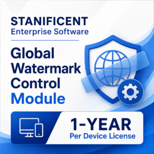 STANIFICENT Enterprise Software Global Watermark Control Module: 1-Year Per Device License
