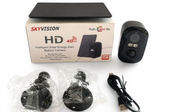 Skyvision 5MP 4G Single Lens Solar Energy Alert Mini Indoor Camera (UBOX APP) Available Anywhere In Nigeria