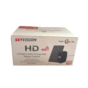 Skyvision 5MP 4G Single Lens Solar Energy Alert Mini Indoor Camera (UBOX APP)