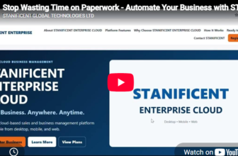 Stop Wasting Time on Paperwork – Automate Your Business with STANIFICENT ENTERPRISE CLOUD