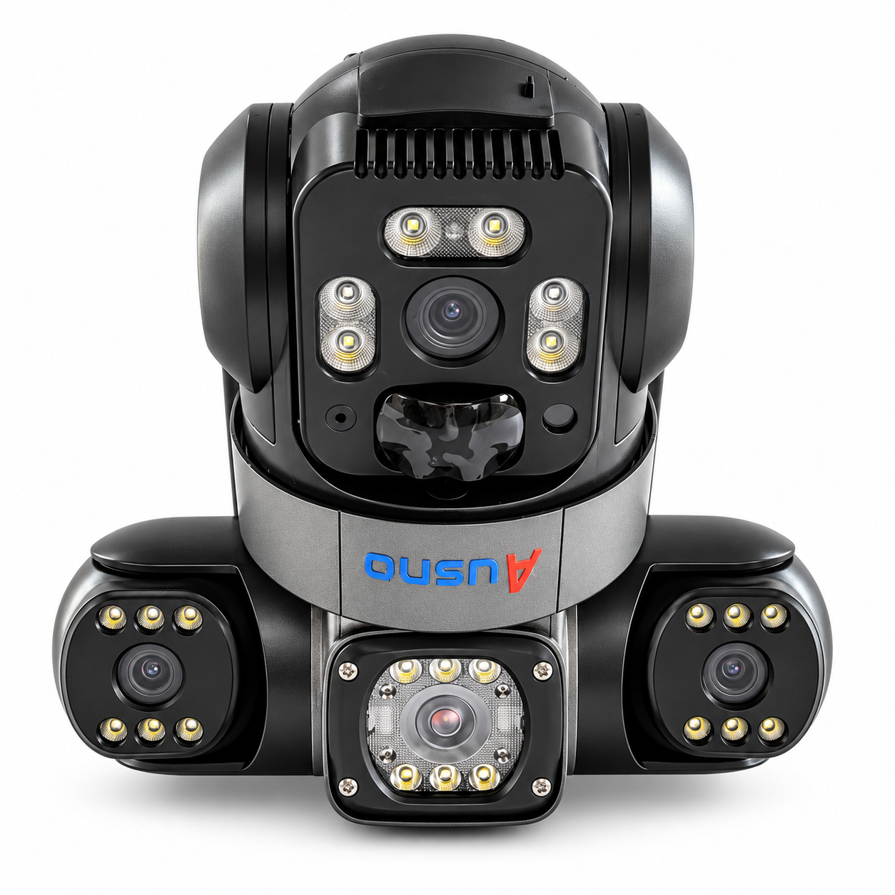 Ausno T30 12mp Wifi Triple Lens Solar 1 Ptz Outdoor Camera.