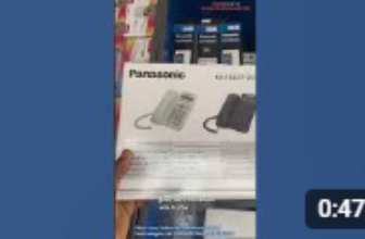 PANASONIC INTERCOM HANDSET 🔥 Display & Non Display Available!