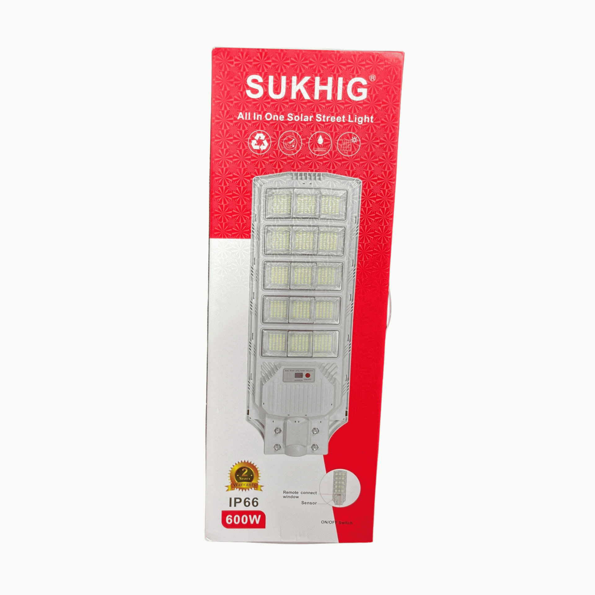 Sukhig 600watts All In One Solar Street Light (2)