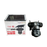 Purchase 12MP 4G T30 True Triple Lens Solar PTZ Big Outdoor Camera With Auto Tracking (V380 APP) Available Anywhere In Nigeria