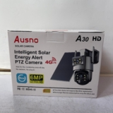Ausno 6MP A30 4G Dual Lens Solar PTZ Outdoor Camera With Auto Tracking (UBOX APP) Available Anywhere In Nigeria