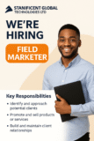 FIELD MARKETER (FULL TIME JOB)