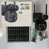 Optimax 10X Digital Zoom 8MP 4G Dual Lens Solar PTZ Mini Outdoor Camera With Auto Tracking (UBOX APP) (BLACK) Available Anywhere In Nigeria