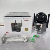 Safehome 8MP 4G Dual Lens Solar PTZ Big Outdoor Camera With Auto Tracking (V380 App) Available Anywhere In Nigeria
