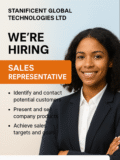 SALES REPRESENTATIVE (FULL TIME JOB)