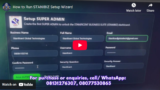 How to Run STANIBIZ Setup Wizard