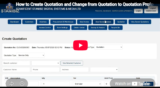 How to View Saved Invoice and Saved Quotation, Print POS 80mm, Saved PNG and Save PDF