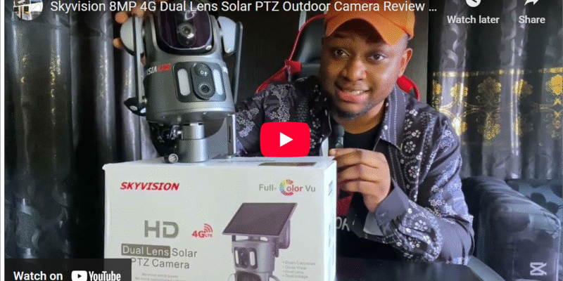 Skyvision 8MP 4G Dual Lens Solar PTZ Outdoor Camera Review & The Best Place to Buy It In Nigeria