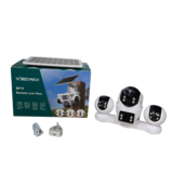 V380 Max BP19 4G Four Lens Solar 3-PTZ Big Outdoor Camera With Auto Tracking Available Anywhere In Nigeria