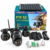 V380 Max P19SE AOV 4G Triple Lens Solar 3-PTZ Big Outdoor Camera With Auto Tracking (Black) (V380 App)
